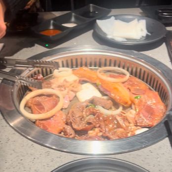Hanu Korean BBQ - Full grill - Korean Near Me - Chula Vista, California