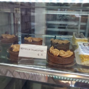 Dolce & Ciabatta Bakery Cafe - Nutella crunch tart....just try it - Coffee & Tea Near Me - Leesburg, Virginia
