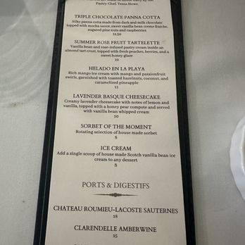 Manna Uptown - Dessert menu - French Near Me - Centerville, Ohio Manna Uptown - Dessert menu - French Near Me - Centerville, Ohio