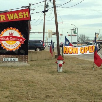 Wash Brothers Car Wash - Congrats to new owners! Much nicer curb appeal and employees are friendly! - Car Wash Near Me - Grapevine, Texas Wash Brothers Car Wash - Congrats to new owners! Much nicer curb appeal and employees are friendly! - Car Wash Near Me - Grapevine, Texas