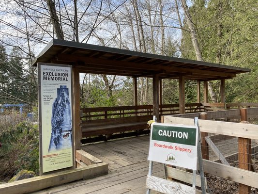 Bainbridge Island Japanese American Exclusion Memorial by null
