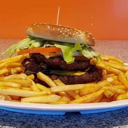 Ricos - Who doesn't love a Double Cheese Burger