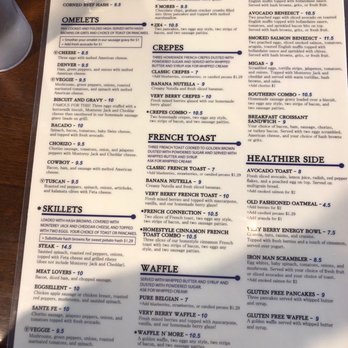 Eggsellent Cafe - 2nd side of menu - Breakfast & Brunch Near Me - Carrollton, Texas Eggsellent Cafe - 2nd side of menu - Breakfast & Brunch Near Me - Carrollton, Texas