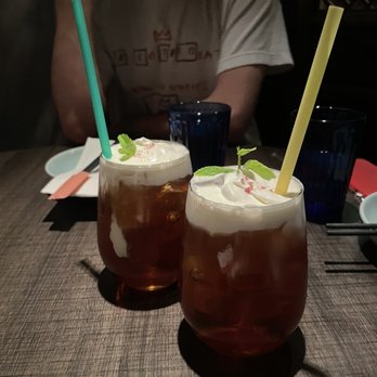Uluh - Rose oolong tea with whipped cheese foam - Tea Rooms Near Me - New York, New York