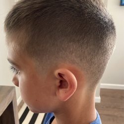 Kings Barbershop - Kids fade by Julio (side view)