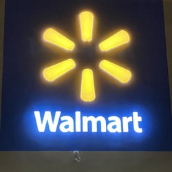 Walmart Supercenter - Sign on building