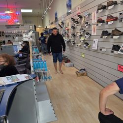LaFoot Plus - My brother being evaluated by a certified kinesiologist.