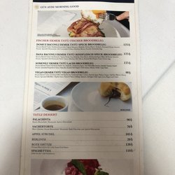 1931 Fischer Restaurant & Bar - Kahvaltı menüsü
