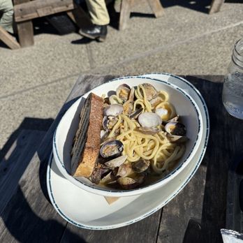 Fish - Linguine and Clams - Seafood Near Me - Sausalito, California Fish - Linguine and Clams - Seafood Near Me - Sausalito, California