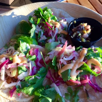 Frying Pan NYC - Mahi tacos (you get three!) - Bars Near Me - New York, New York Frying Pan NYC - Mahi tacos (you get three!) - Bars Near Me - New York, New York
