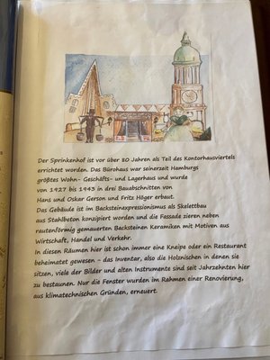 Menu photo 4 Im Sprinkenhof Hamburg, HH