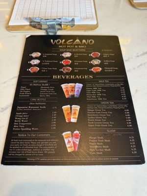 Menu photo 1 Volcano Hot Pot & BBQ Orlando, FL Menu photo 1 Volcano Hot Pot & BBQ Orlando, FL
