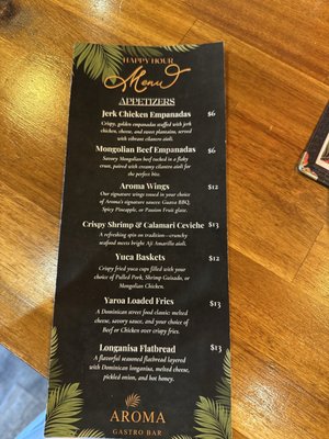 Menu photo 4 Aroma Gastro Bar Azalea Park, FL
