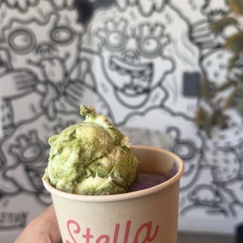 Stella Jean's Ice Cream - Matcha Yuzu Cloud and Ube Pandesol - Ice Cream & Frozen Yogurt Near Me - Costa Mesa, California Stella Jean's Ice Cream - Matcha Yuzu Cloud and Ube Pandesol - Ice Cream & Frozen Yogurt Near Me - Costa Mesa, California