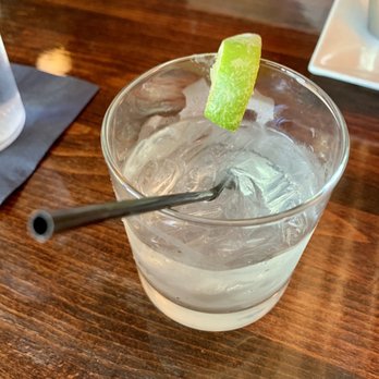 Whiskey Bar Kitchen - Moscow mule without the copper mug but still delicious - Pubs Near Me - Augusta, Georgia