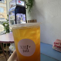 Mango lychee tea