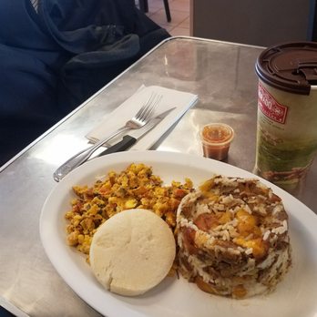 G Bakery - a plate of food and a drink - Bakeries Near Me - New Rochelle, New York