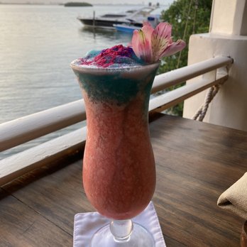 Fred's House - Not sure what the name was but it was made with Mezcal and it was delicious - Seafood Near Me - Cancún, ROO