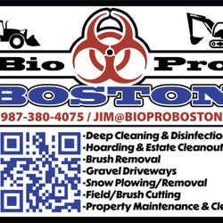 Bio Pro Boston - Call, text, or email us to get a free quote!