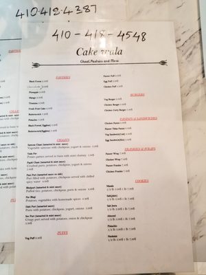 Menu photo 7 Cake Wala Ellicott City, MD