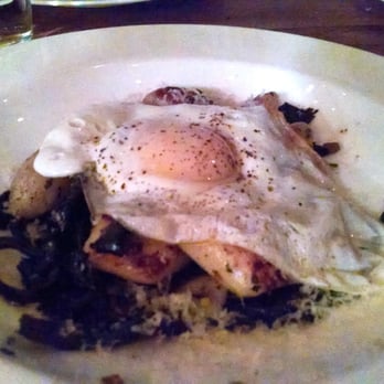 Heirloom Cafe - Potato gnocchi (truffle butter, trumpet mushrooms, sunny side egg. $22) - 5 stars (Monday dinner 2014-03-17) - New American Near Me - San Francisco, California Heirloom Cafe - Potato gnocchi (truffle butter, trumpet mushrooms, sunny side egg. $22) - 5 stars (Monday dinner 2014-03-17) - New American Near Me - San Francisco, California