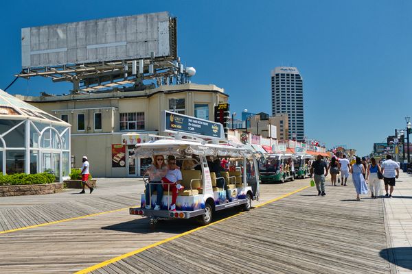 Atlantic City Boardwalk by null