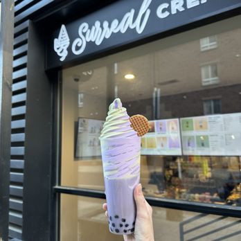 Surreal Creamery - Taro Bubble Tea & Matcha Taro Swirled Ice Cream - Ice Cream & Frozen Yogurt Near Me - Philadelphia, Pennsylvania Surreal Creamery - Taro Bubble Tea & Matcha Taro Swirled Ice Cream - Ice Cream & Frozen Yogurt Near Me - Philadelphia, Pennsylvania