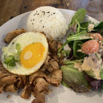 Hide Out Cafe - BBQ Pork Belly w/Rice - Cafes Near Me - Rowland Heights, California