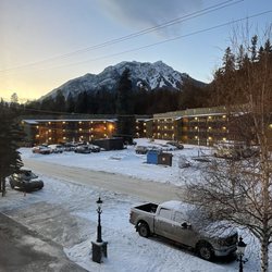 The Rundlestone Lodge - The view from the room.