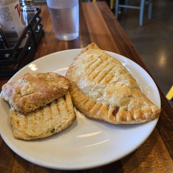 Bread & Honey Cafe - Breakfast empanada and jalapeño biscuit - Cafes Near Me - Portland, Oregon Bread & Honey Cafe - Breakfast empanada and jalapeño biscuit - Cafes Near Me - Portland, Oregon