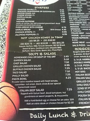 Menu photo 7 Sal's Pizza Pub Lombard, IL