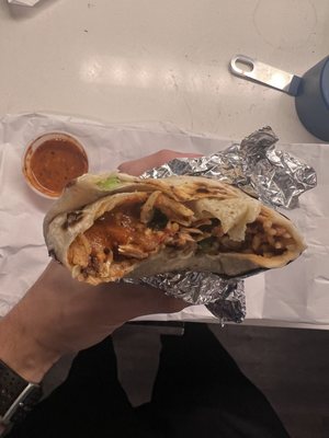 Saint Burrito by null