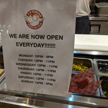 PG Clucks - Now open everyday! October 2018 - Sandwiches Near Me - Toronto, Ontario