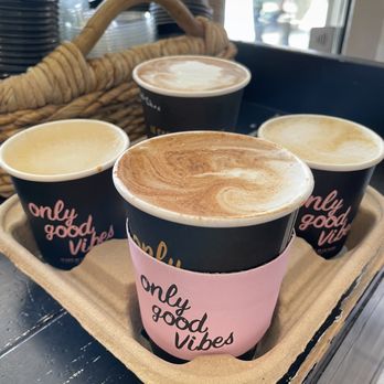 Le Cafe De La Plage - Drinks. Not as pretty as shown online - Coffee & Tea Near Me - Malibu, California