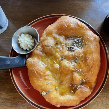 Black Sheep Cafe - Honey Lavender Frybread - New American Near Me - Provo, Utah Black Sheep Cafe - Honey Lavender Frybread - New American Near Me - Provo, Utah