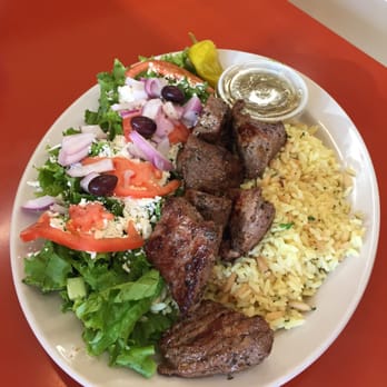 Olympia Grill - Beef Dinner Souvlaki - Mediterranean Near Me - Getzville, New York Olympia Grill - Beef Dinner Souvlaki - Mediterranean Near Me - Getzville, New York