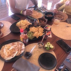 La Palapa - Our table