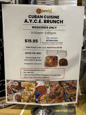 Menu photo 7 Cubanidad Henderson, NV