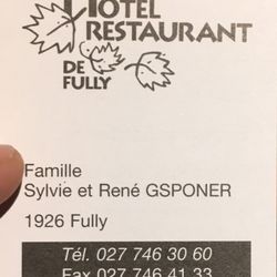 Hôtel Fully