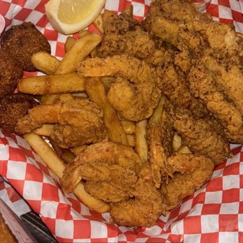 Gumbo Boys - Catfish and shrimp platter comes with hush puppies and fries 10/10 - Cajun/Creole Near Me - Los Angeles, California Gumbo Boys - Catfish and shrimp platter comes with hush puppies and fries 10/10 - Cajun/Creole Near Me - Los Angeles, California
