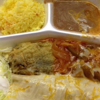 Las Americas - Chili rellano and chicken enchiladas - Mexican Near Me - Fort Smith, Arkansas