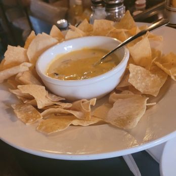 Perfect Pear Bistro - Queso and chips - New American Near Me - Tempe, Arizona