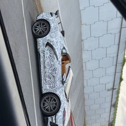 Car in the parking lot
