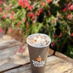 Campfire s'more's cold brew