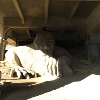 Fremont Troll - Public Art Near Me - Seattle, Washington