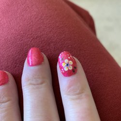 Ocean Paradise Nails & Spa - Hand done artwork by Lena