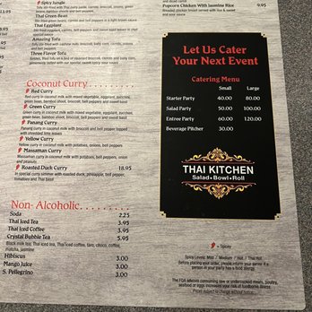 Thai Kitchen - Menu - Thai Near Me - Dayton, Ohio