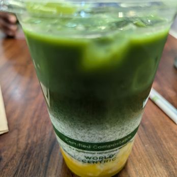 Kaizen & Coffee - Mango matcha tea cold - Coffee & Tea Near Me - San Mateo, California Kaizen & Coffee - Mango matcha tea cold - Coffee & Tea Near Me - San Mateo, California