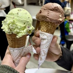 Santa Clara - Pistachio is the best, and nuez chocolate