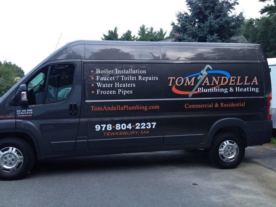 Slide of Tom Andella Plumbing & Heating